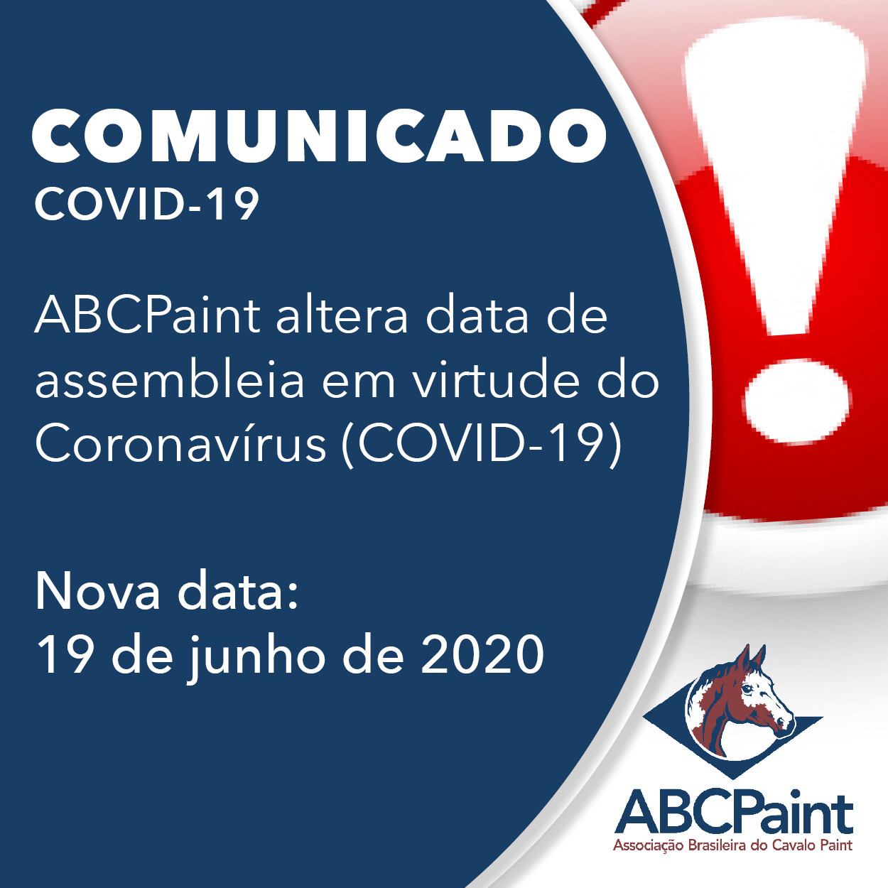 ABCPaint altera dada de assembleia em virtude do Coronavírus (COVID-19)
